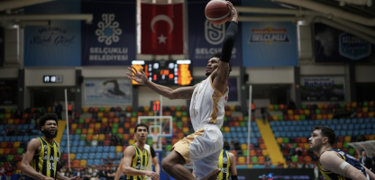 Konya Büyükşehir Belediyespor Starts Playoff Series with 102–80 Win Over Fenerbahçe
