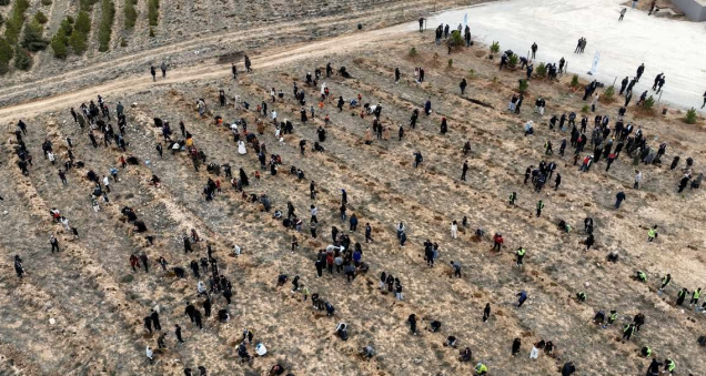 9,400 Saplings Planted in Selçuklu for Climate Action
