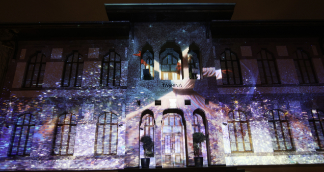 Video Mapping Shows at Taş Bina Create a New 