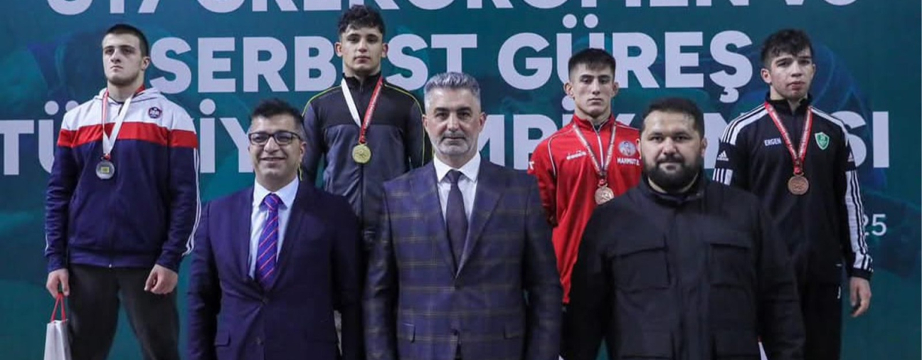 Konya BBSK Wins Gold and Bronze at Wrestling Championship