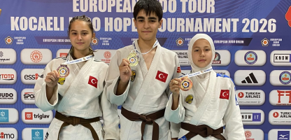 Konya Büyükşehir Belediyespor Wins Three Medals at European Judo Cup