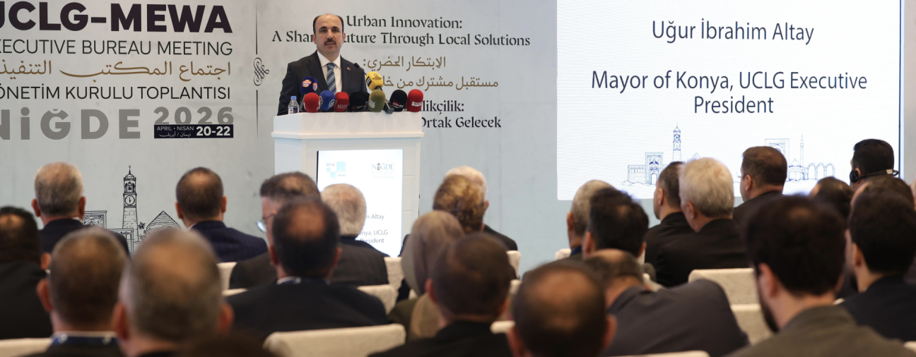 Mayor Altay Calls for Stronger Unity at UCLG-MEWA Meeting