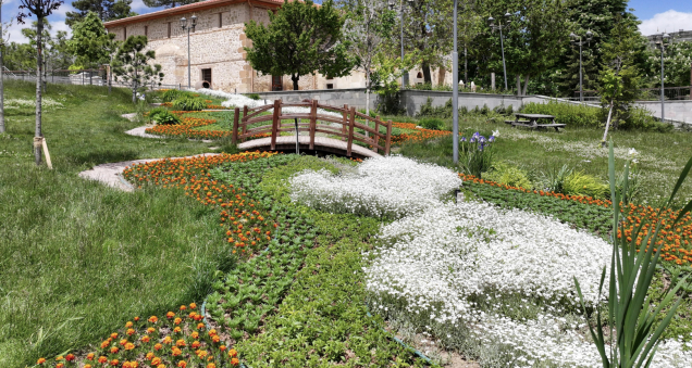 1.8 Million Flowers Add Color to Konya