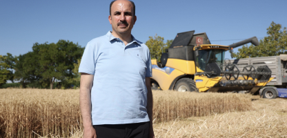 Mayor Altay Highlights the Importance of Agriculture During Harvest Visit