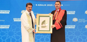 Honorary Doctorate for Minister Murat Kurum at Selçuk University