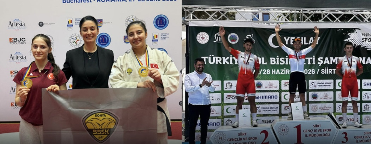 Konya Büyükşehir Belediyespor Wins Two Balkan Judo Titles and Six Cycling Medals