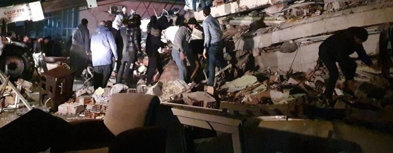 Major Earthquake Strikes Turkey
