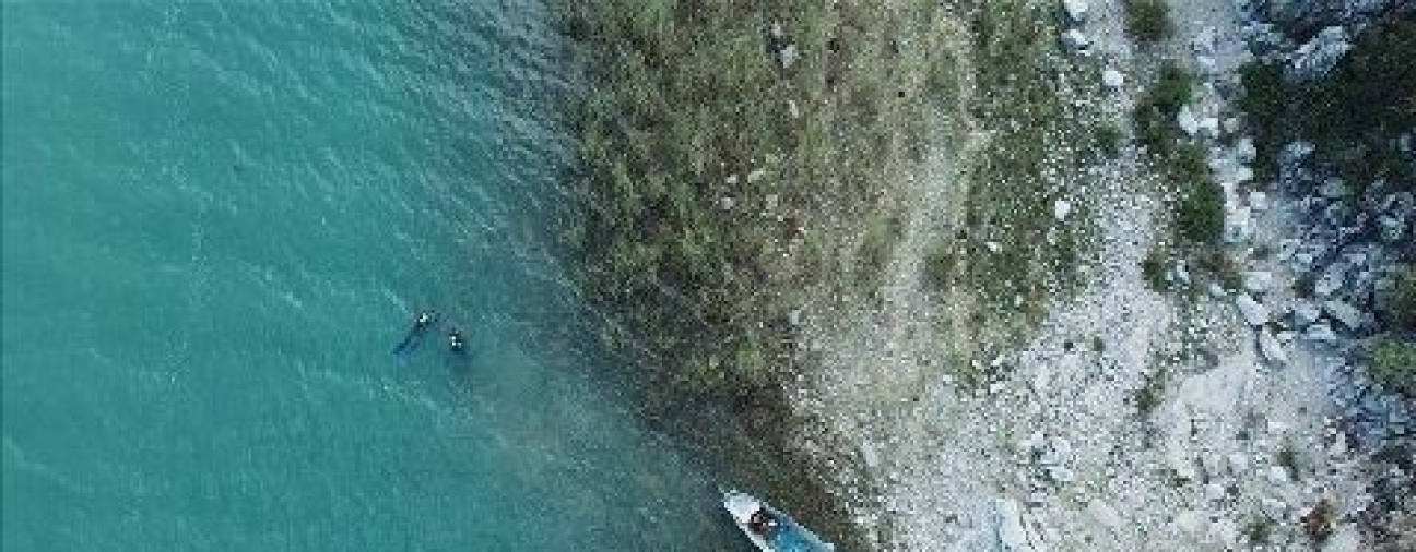 Historical Buildings Discovered in Beyşehir Lake 