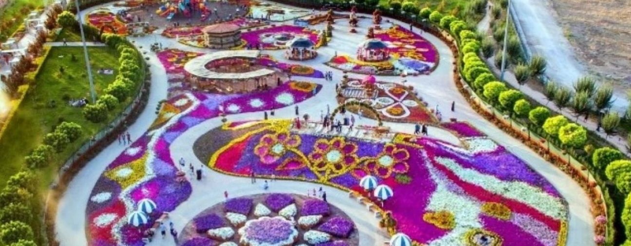 Konya's Flower Garden Ready for Visitors