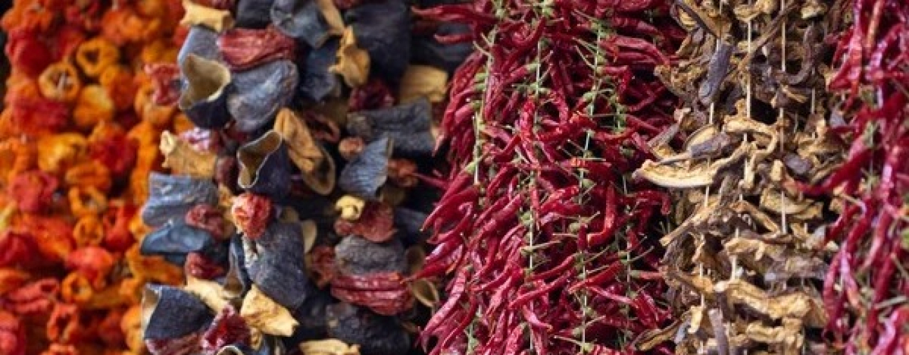 Konya's Colorful Dried Vegetable