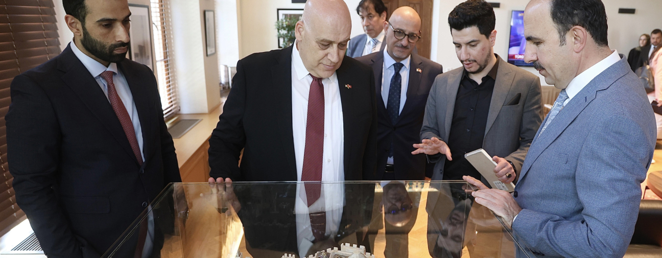 Palestine’s Ambassador to Ankara Visits Konya and Meets Mayor Altay