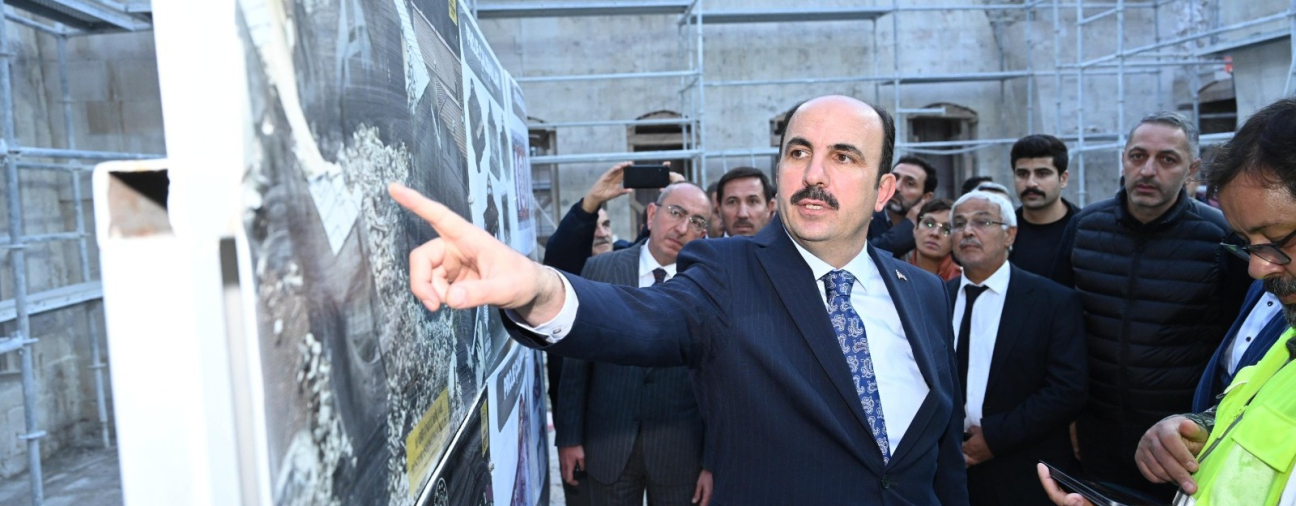 Konya Continues Restoration Work on Habib-i Neccar Mosque in Hatay