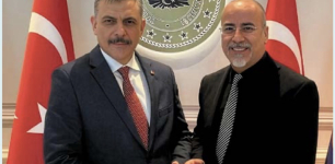 The Konya News Editor-in-Chief Kerem İşkan Visits Interior Minister Çiftçi