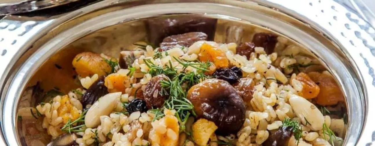 A Traditional Taste from Konya: Bulgur Pilaf with Chestnuts