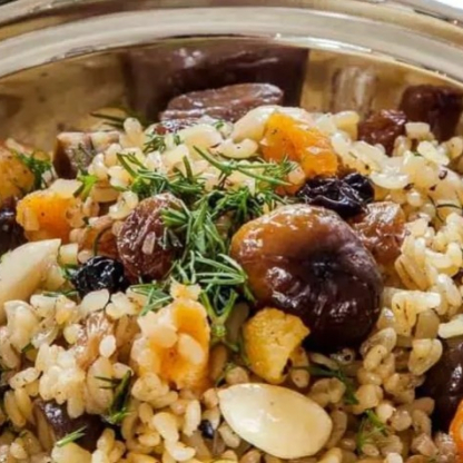 A Traditional Taste from Konya: Bulgur Pilaf with Chestnuts