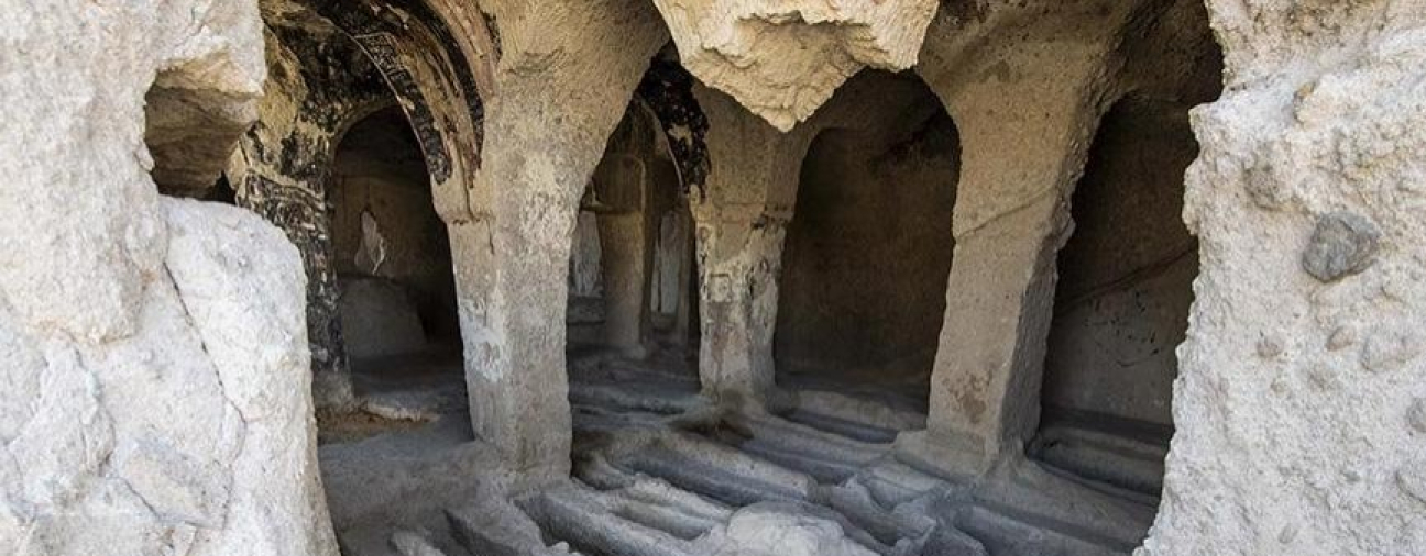 Koimesis Tes Panagias Church Carved Into Rocks