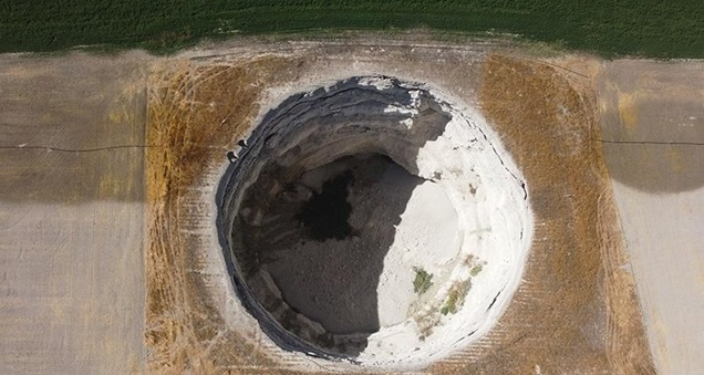 Sinkholes Spread Concern in Konya