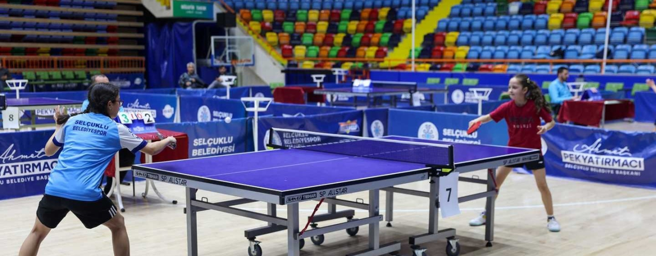 Konya Hosted Table Tennis Competitions