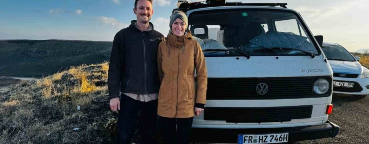 German Couple Camps at Meke Lake