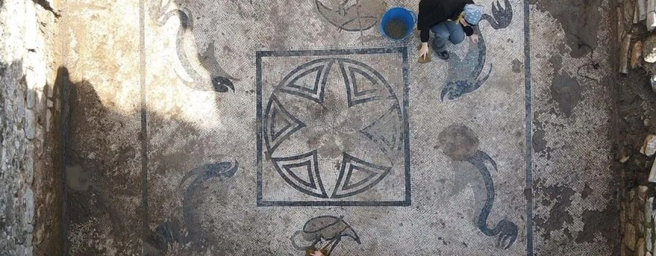 Selcuk University Archaeologists Reveal Fascinating Mosaics in Heraclea