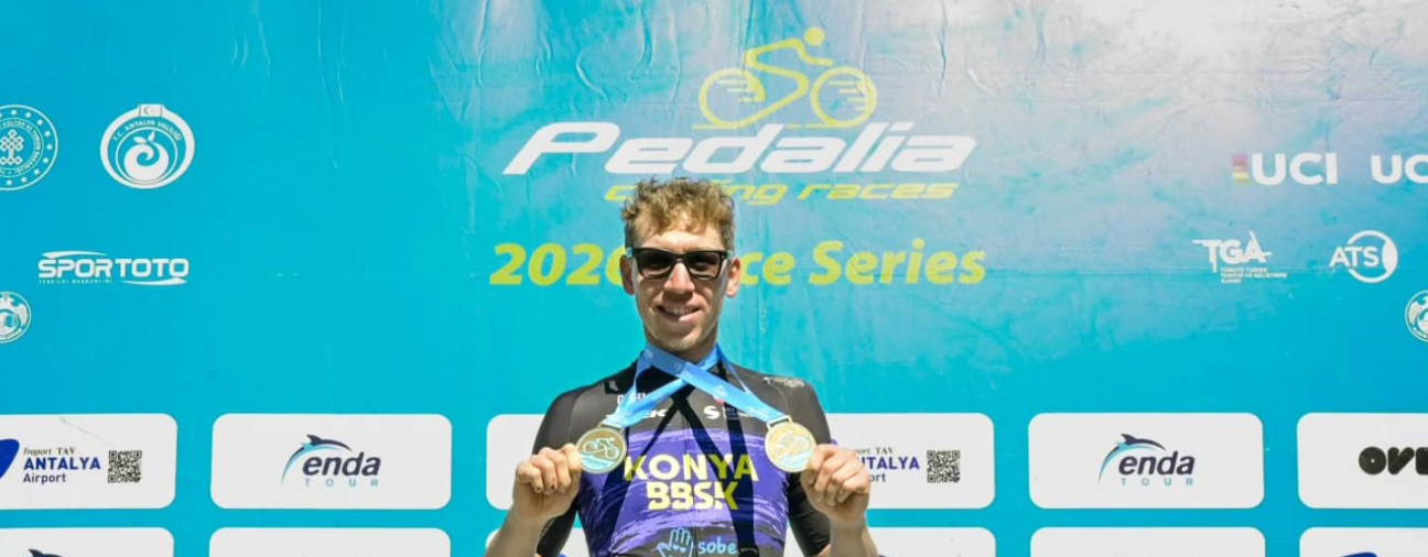 Konya Cyclist Mustafa Tarakçı Takes Victory in Antalya Race