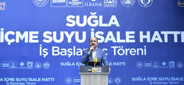 Konya Launches 290 Million Lira Drinking Water Infrastructure Project