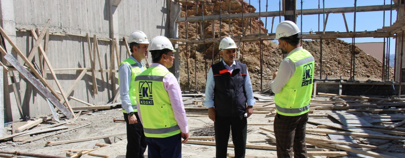 Seydişehir's New Water Facility Under Construction