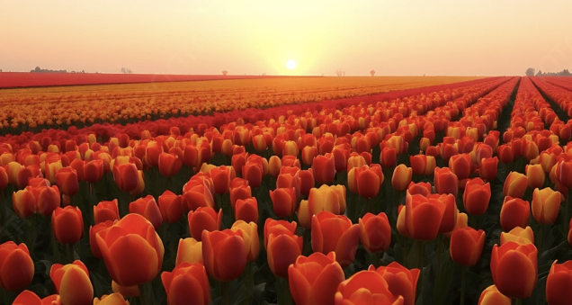 Konya Tulip Fields Route