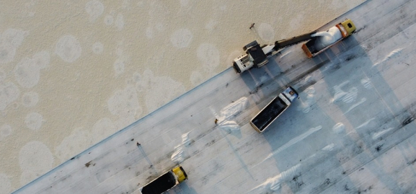 Lake Tuz Remains a Major Source of Salt Production in Turkey