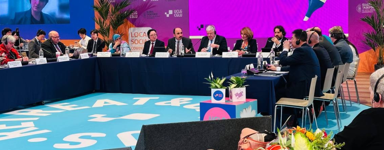 Mayor Altay Attends the UCLG Meeting in Barcelona